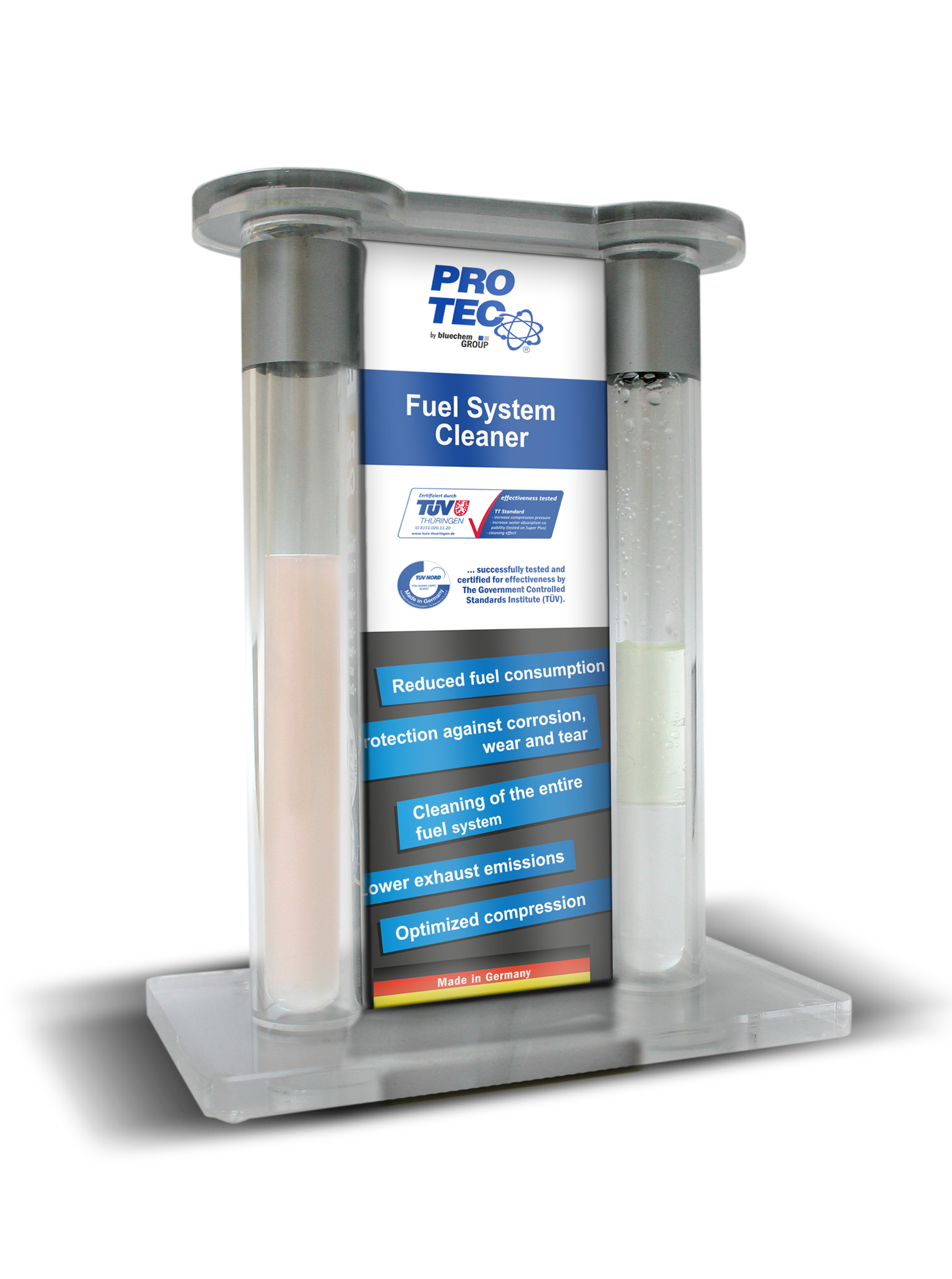 PRO-TEC Counter Display Fuel System Cleaning