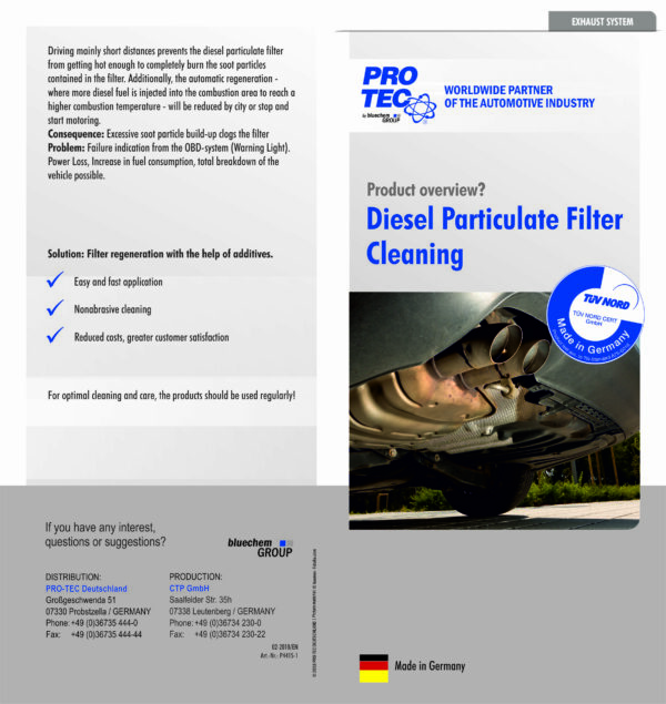 PRO-TEC Flyer DPF Cleaning